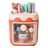 Organizador De Lápices Kawaii Portalapices Para Escritorio 