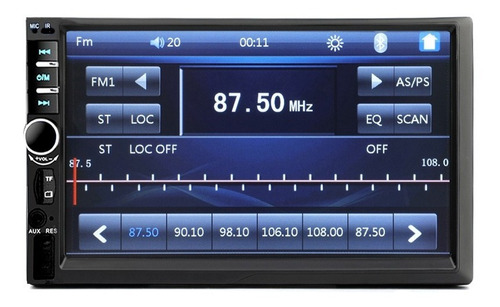 Auto Radio Full Hd 1080p Usb Sd Bluetooth + Espejo (android) Foto 5
