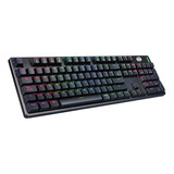 Teclado Gamer Game Pro Qwerty Content Blue Español Luz Rgb