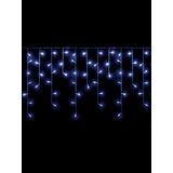 Cortina Luces Led 200 X 6m Azul Cenefa Persiana Navidad 