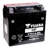 Bateria Gel Yuasa Ytx14-bs Gel 12v 12ah Bmw F650 Retira Sti