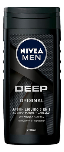 Gel De Ducha Nivea Men Deep Active X 250ml