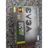 Placa De Vídeo Evga Gtx 970 Sc Com Caixa E Manuais