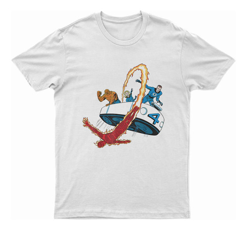 Playera Vintage 4 Fantásticos