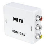 Conversor De Video Hdmi A Rca Adaptador