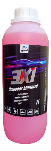Limpador 3x1 Shampoo Desengraxante Multiuso Apc - 1 Litro