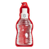 Gf Pet Botella De Agua Roja 250 Ml  - Bigos
