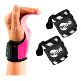 Kit Hand Grip Legacy Skyhill Neo Pink E Munhequeira Listrada