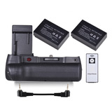 Battery Grip Canon T7i 77d 800d + 2 Baterías + Control Remot