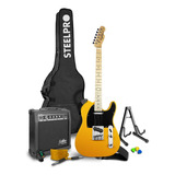 Paquete Guitarra Electrica Jethro Series By Steelpro - 027