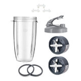 Set De Repuesto Nutribullet 9 Pz Aspas Vaso Empaques Tapa