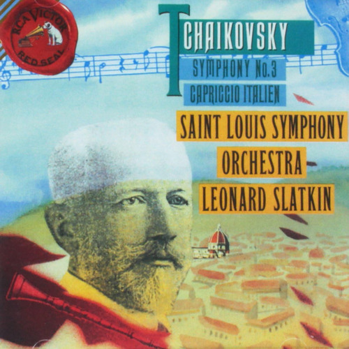 Cd: Tchaikovsky / St Louis Sym Orch / Slatkin Sym No 3 Cd