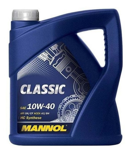 Aceite Mannol Classic 10w-40 5lts Semi Sintetico 