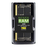 Nemix Ram 16gb Ddr4 Ecc Unbuffered Sodimm D4es01-16g Synolog