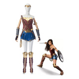 11pcs Disfraz De Cosplay De Wonder Woman De Halloween Para Adultos