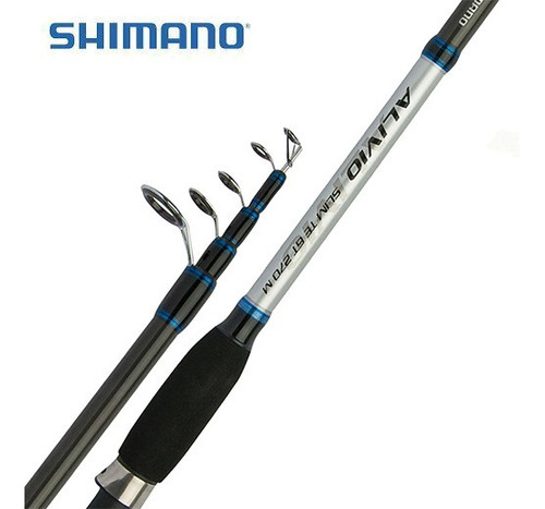 Caña De Pescar Shimano Alivio Slim 3mts Teles Gt300h 60 Grs