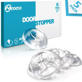 Tapón De La Puerta Protector De La Pared Clear 5pack Q...