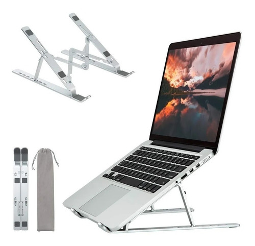 Soporte Base Notebook 15 14 Tablet Aluminio Firme Enfriar Zx