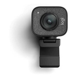 Câmera Webcam Streaming Full Hd Logitech Streamcam Plus