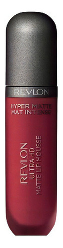 Revlon Labial Líquido Ultra Hd Matte Lip Mousse 5,9ml Acabado Mate Color 815 Red Hot