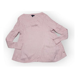 Sueter Tommy Hilfiger Rosa De Mujer Extra Grande 