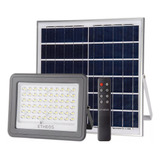 Reflector Proyector Led 200w C/ Panel Solar Exterior Calidad