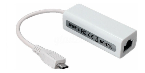 Adaptador De Red Usb 2.0 Mini Ethernet 10/100 Rj45