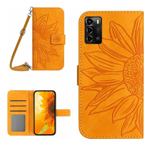 Funda Skin Feel Pu Para Zte Blade V40 Vita/a72