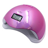 Cabine Leduv Sun5 Digital 48w Bivolt Unhas Gel Acrigel Rosa