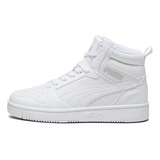 Zapatilla Puma Puma Rebound V6 Mid Jr Blanco Joven