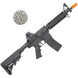 Rifle Airsoft 6mm M4 Cqb Ris Sportline Vigor Mola Spring