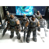 Gears Of War 3 Neca Equipo Delta Completo X5