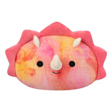 Squishmallows Stackables 12-inch Trinity Pink Triceratops