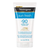 Protetor Solar Sun Fresh Fps90 120ml Neutrogena Fragrância Sem Perfume Tipo De Embalagem Pote