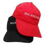 Combo 2 Gorras Balenciaga Negra Y Roja