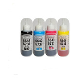 Tinta Gtc 664 4 Colores Para Epson L210 L350 L355  Lanus