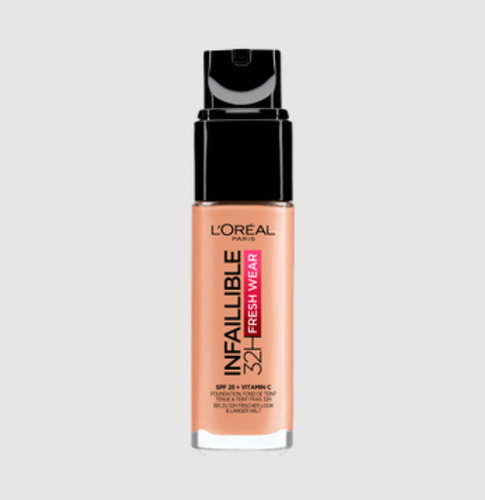 Base De Maquillaje Líquida L'oréal Paris Infaillible 32h Fresh Wear Infaillible 32h Fresh Wear Tono 235 Miel Honey - 30ml 106g