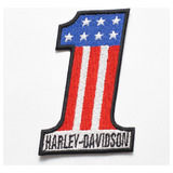 Patch Bordado Harley Davidson  Number One Amer Hdm034l063a09