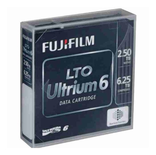 Cinta De Datos Fujifilm Lto6 Ultrium 2.50tb Paq. X20unds 