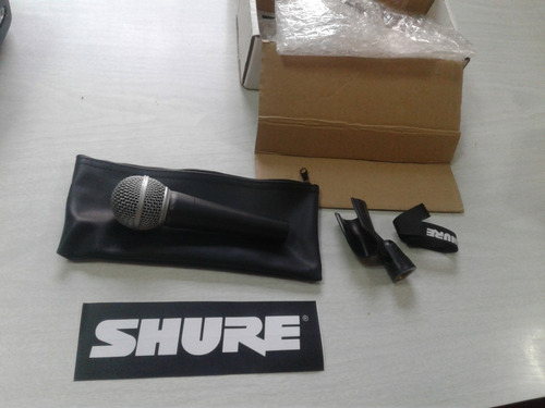 Microfono Shure Sm58 + Estuche Original Oportunidad