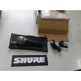 Microfono Shure Sm58 + Estuche Original Oportunidad