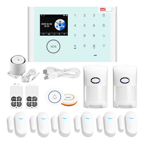 Sistema De Alarma Home Control. Wifi+gsm+gprs En Alexa Voice