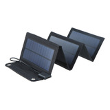 Cargador De Panel Solar Plegable De 20w Con Puerta