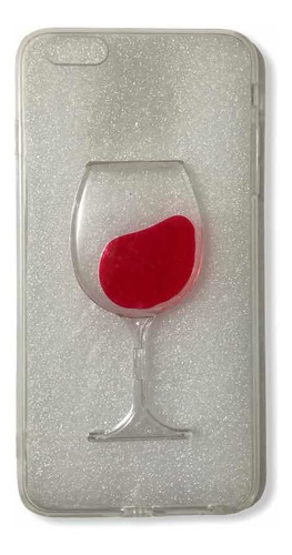 Funda Carcasa Case Copa De Vino Para iPhone 6 Plus / 6s Plus