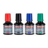 Tinta Marcador Recargable Edding Borrable X 4 Unidades