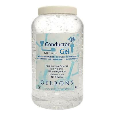 Gel Conductor Premium Ultrasonido O Electroestimulador 4 L Fragancia Neutro Tipo De Envase Tarro | Meses sin interés