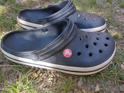 Crocs Usadas Negras Nro.37