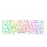 Teclado Y Mouse Para Juegos 60% Rgb, 61 Teclas Rgb Ret Fr32w