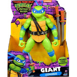 Mutant Mayhem Leonardo Gigante Articulado Con Armas 30cm