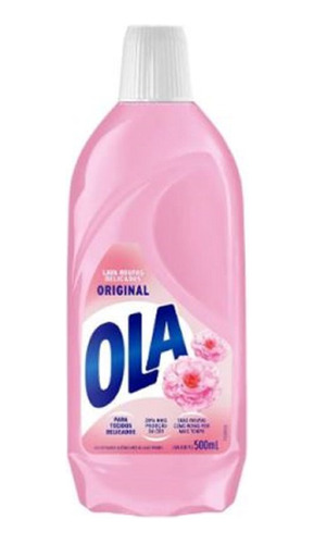 Lava Roupas Ola 500ml Original Rosa